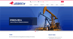 Desktop Screenshot of legacyexploration.com